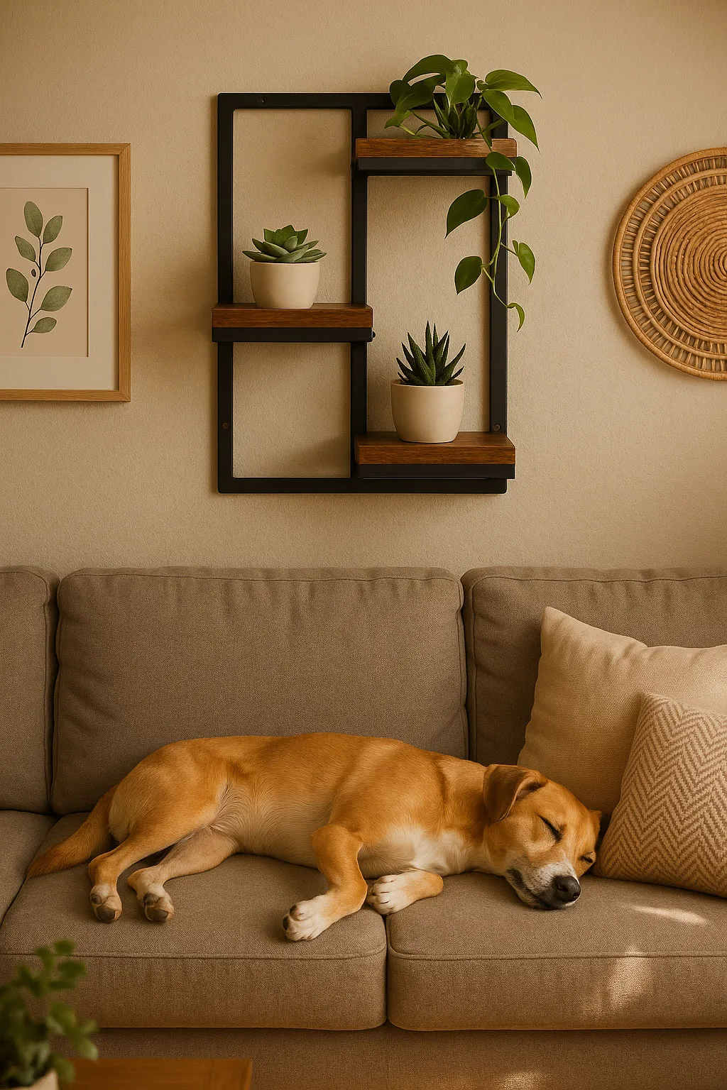 modernhome loft zidni stalak za cvijeće za dekoraciju, s 3 razine - slika 4
