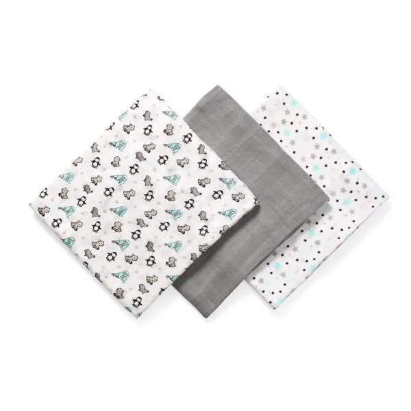 set babyono pelene od bambusa sive 397/02 - slika 3