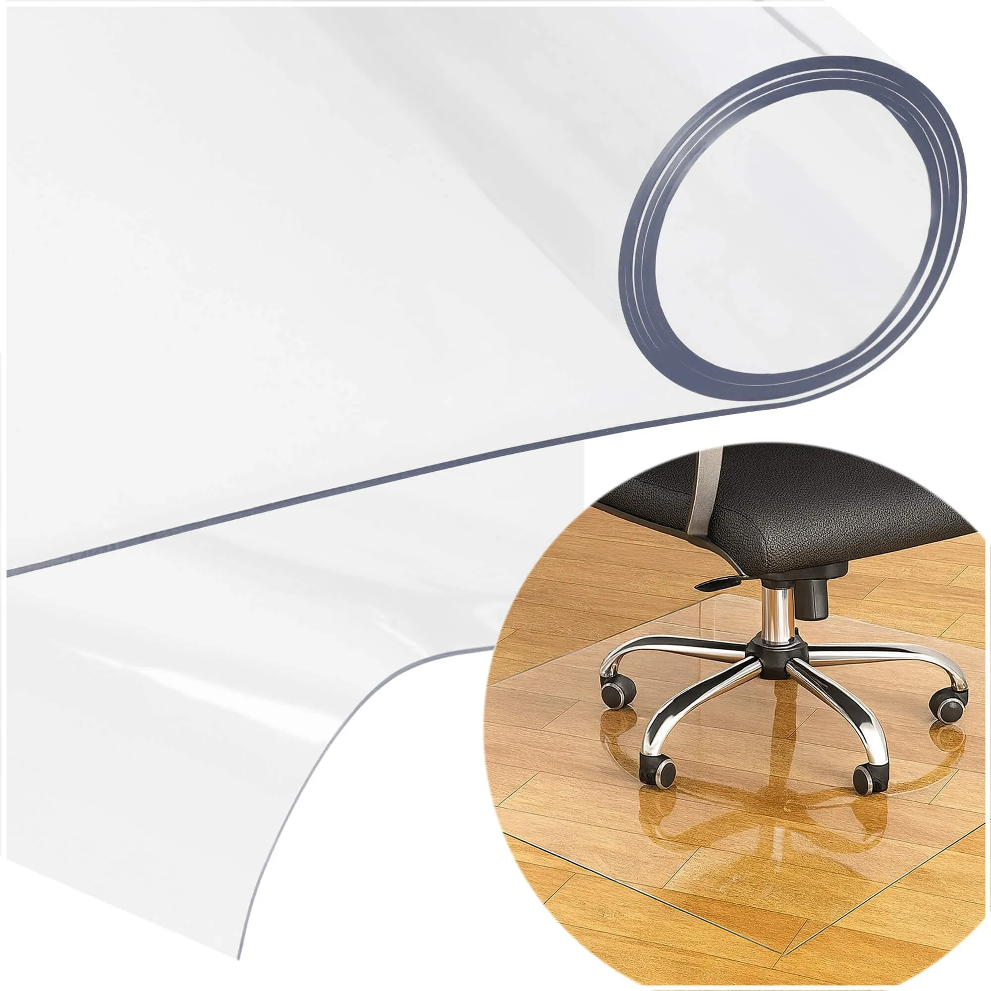 prozirna podloga za pod 102 cm x 125 cm x 1 mm - slika 3