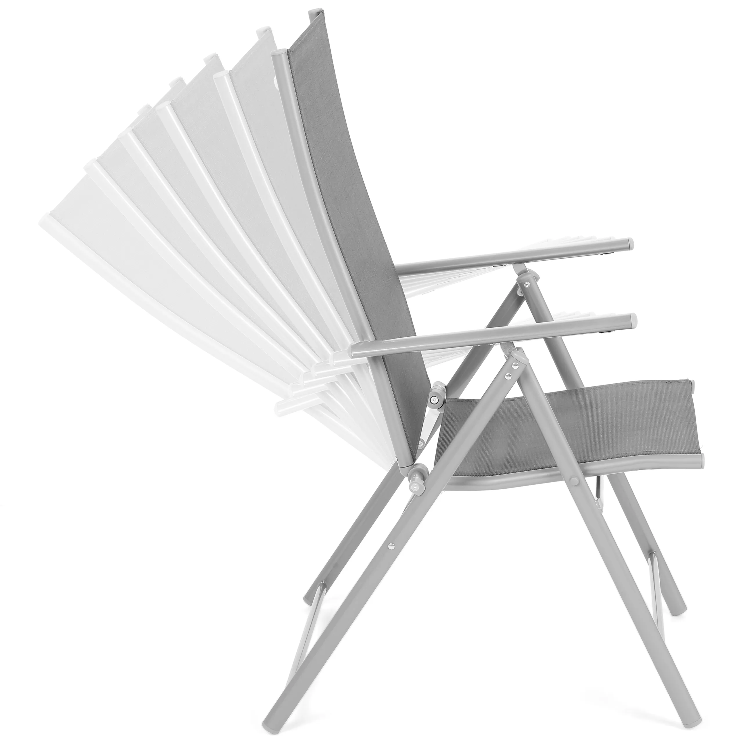 casablanca garnitura namještaja 145 cm srebrna / siva 6+1 - slika 10