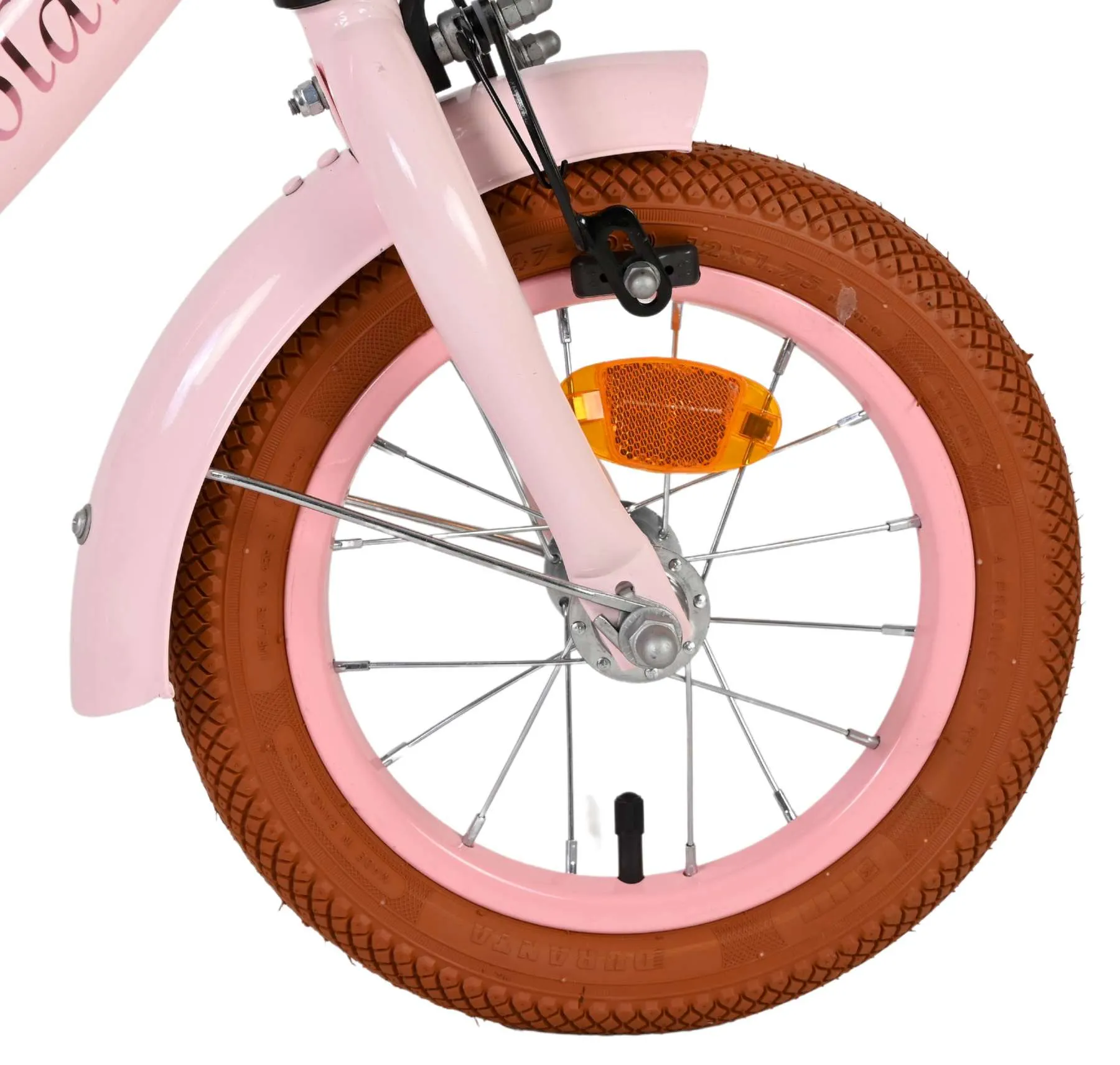 volare dječji bicikl ashley 12″ pink boje, s dvije ručne kočnice - slika 4