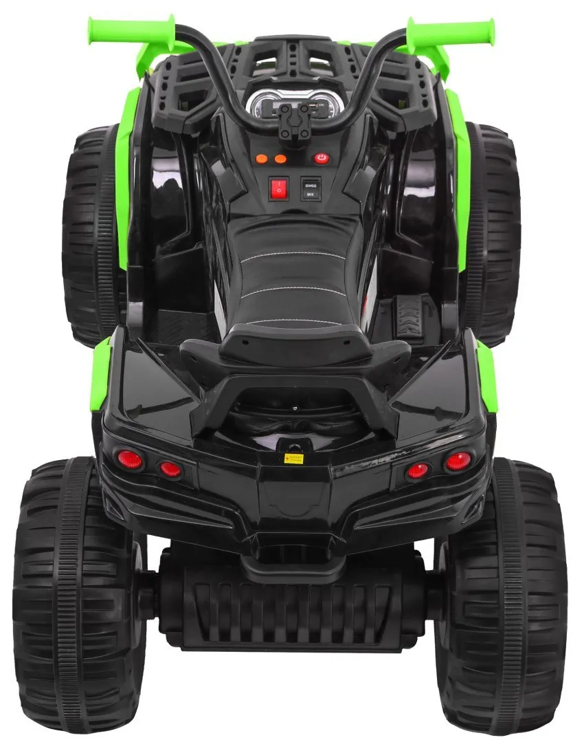 quad atv na akumulator, crno - zeleni - slika 7