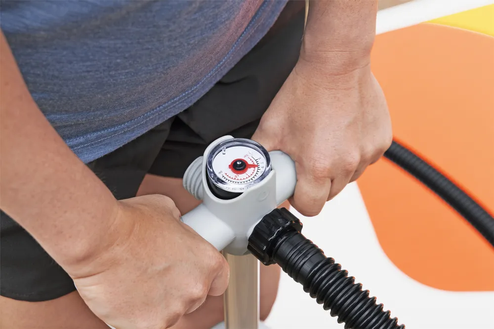 bestway visokotlačna ručna pumpa s manometrom - slika 6