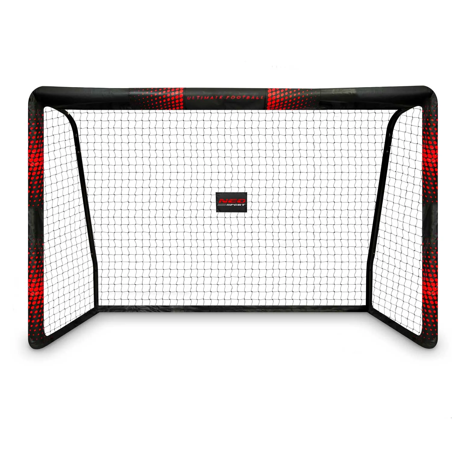 nogometni gol 300 x 200 x 120 cm ns-473 crno-crveni - slika 4