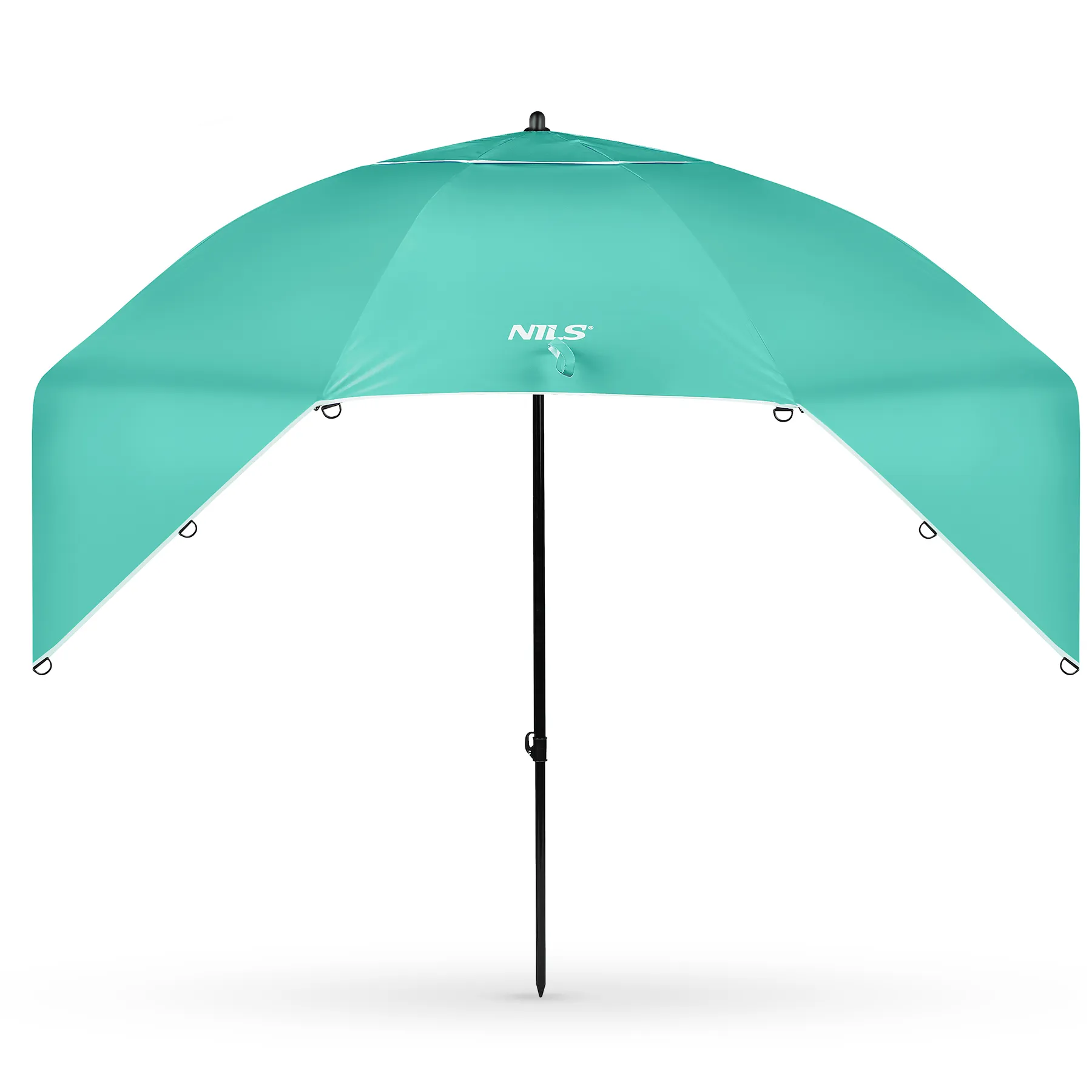 suncobran za plažu xxl 240 cm zeleni nils camp - slika 7