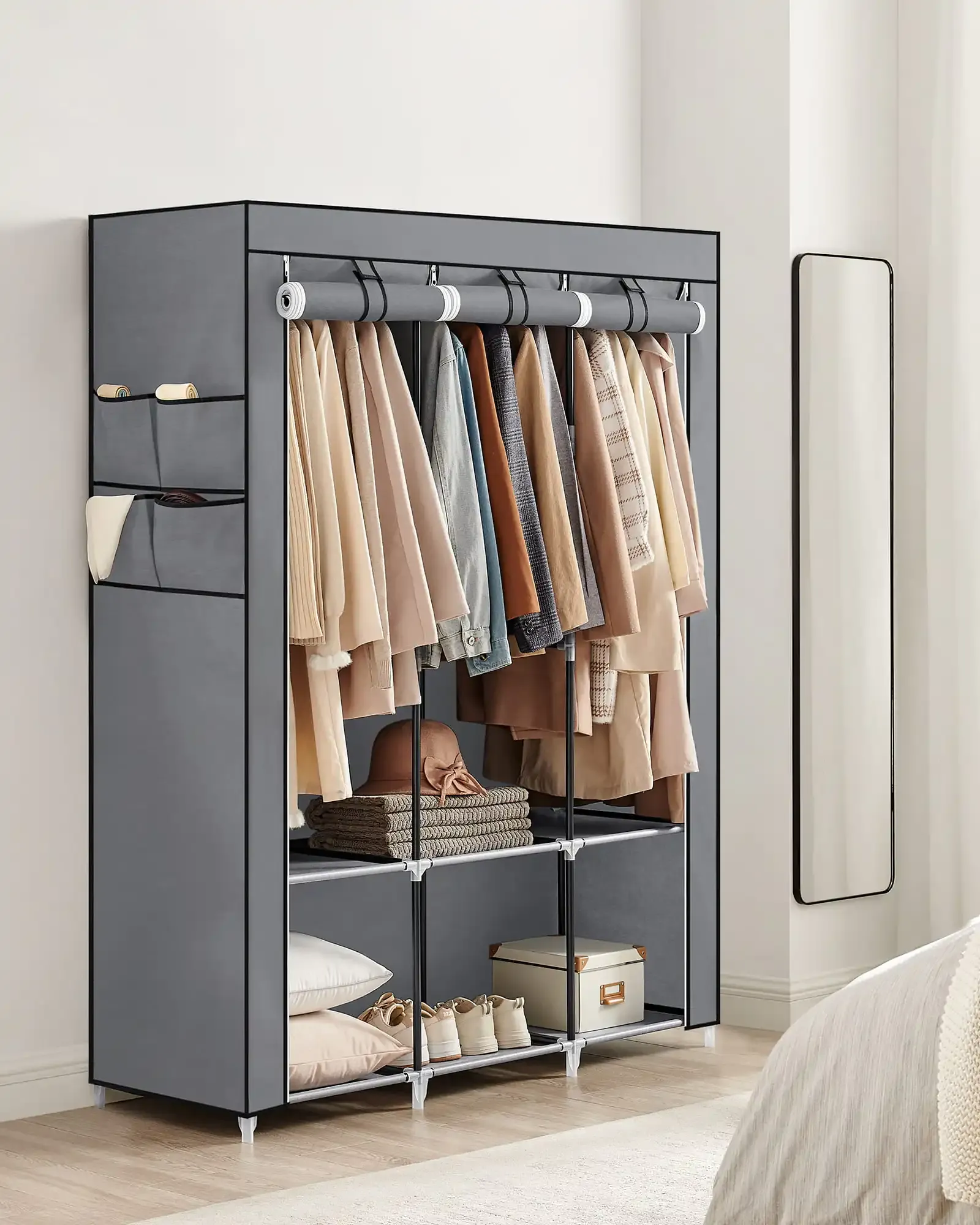 ormar od tekstila 130 x 45 x 167 cm - slika 4