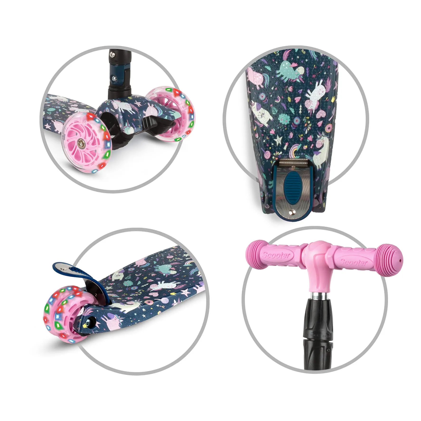 kidwell vento romobil s led kotačima - slika 4