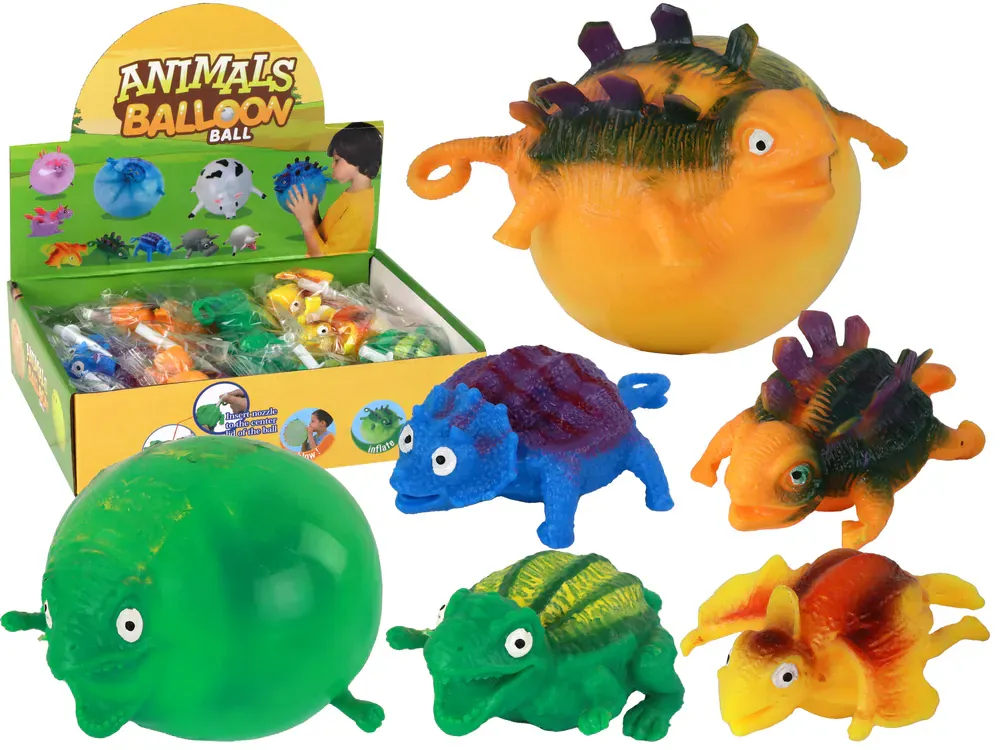 balon dinosaur s nastavkom za napuhavanje - slika 2