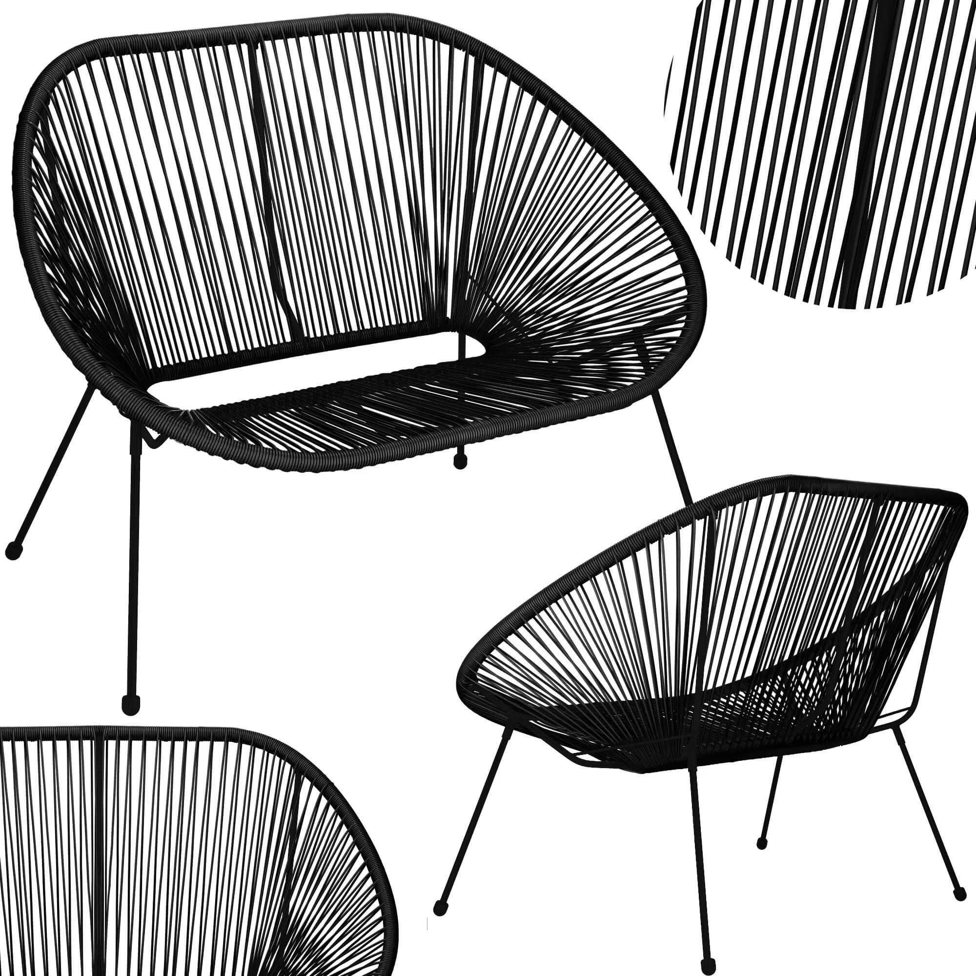 vrtna garnitura 114 x 82 x 87 cm - slika 4