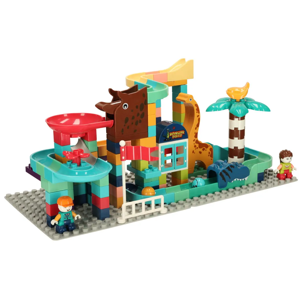 creative blocks dinosaur park staza s loptom 147 dijelova - slika 3