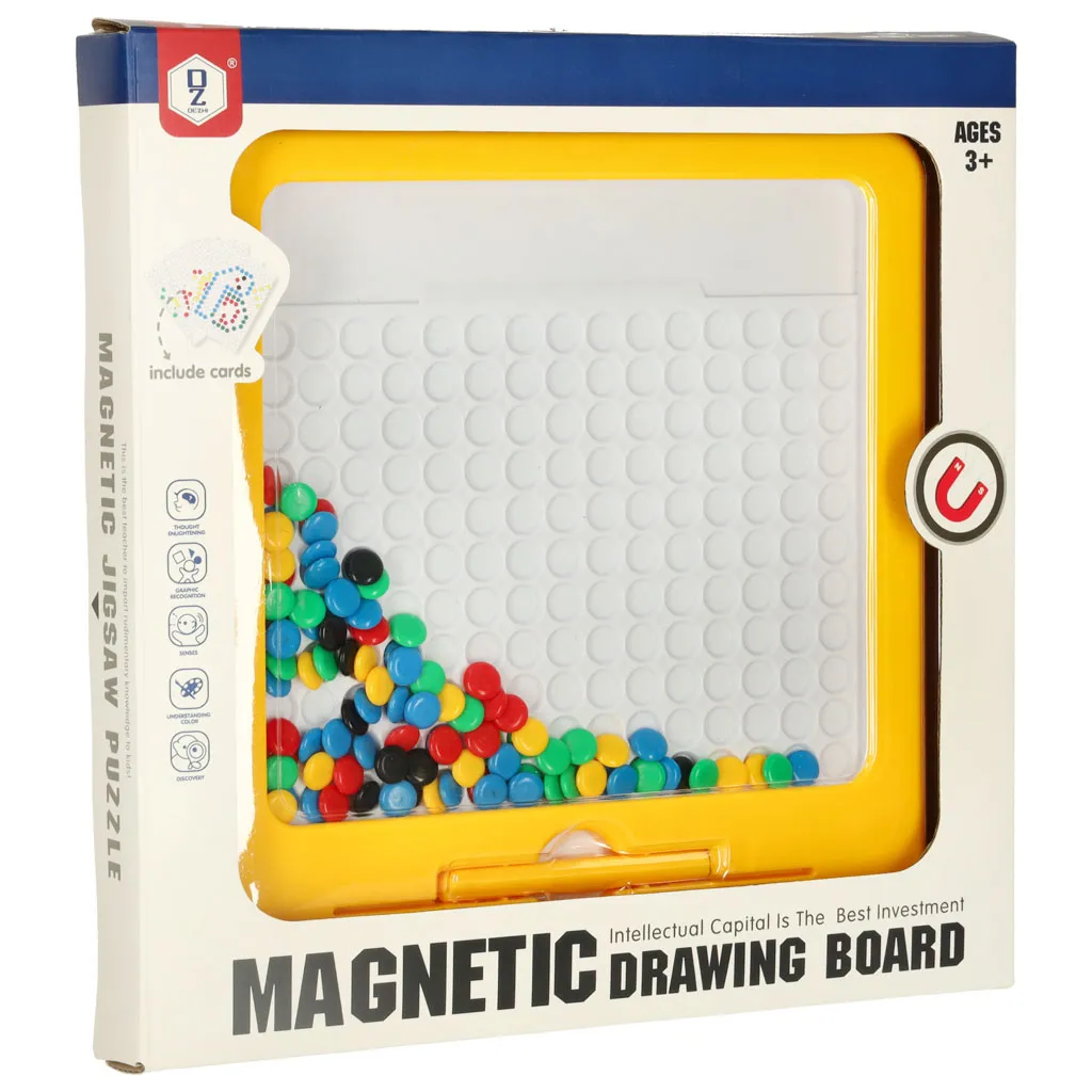 žuta magnetska ploča montessori - slika 11