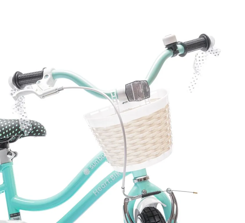 dječji bicikl 14" heart bike tirkizni - slika 5