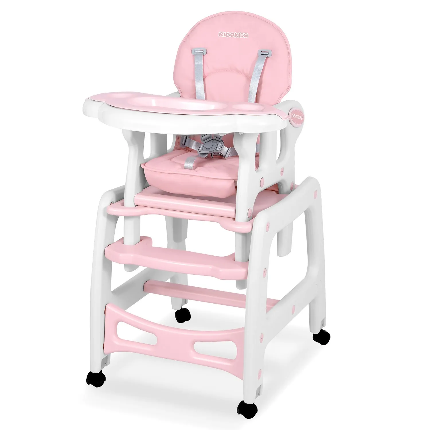 ricokids sinco hranilica za djecu, pink - slika 3