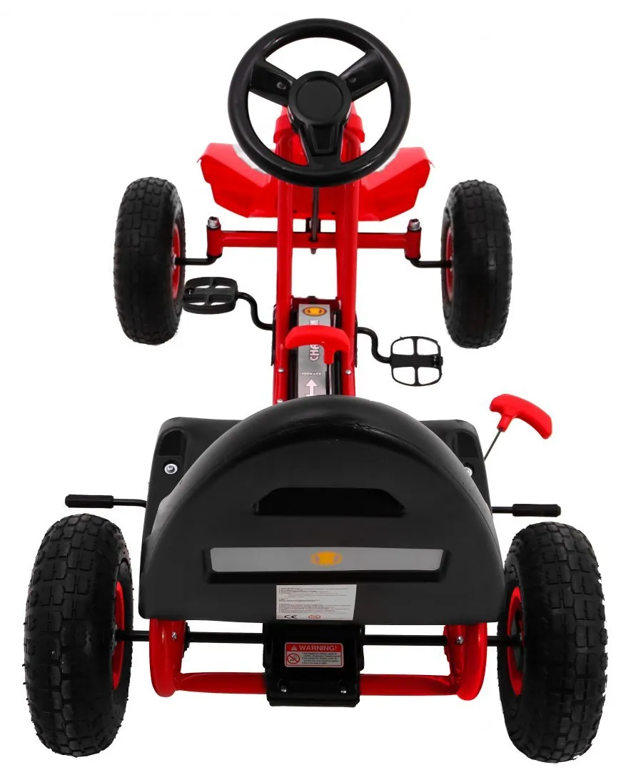 dječji karting champion na pedale crveni - slika 5