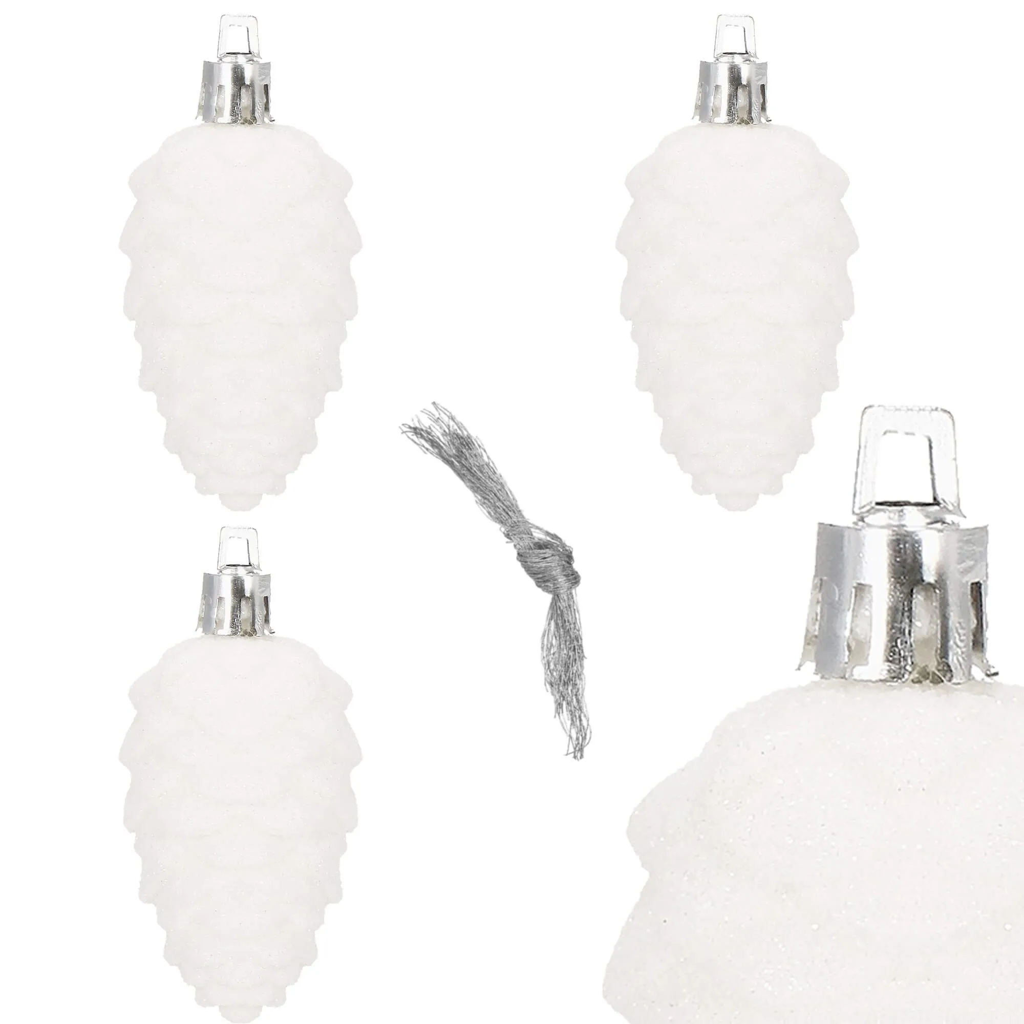 božićni ukrasi – set od 3 komada (3 × 7 cm) - slika 8