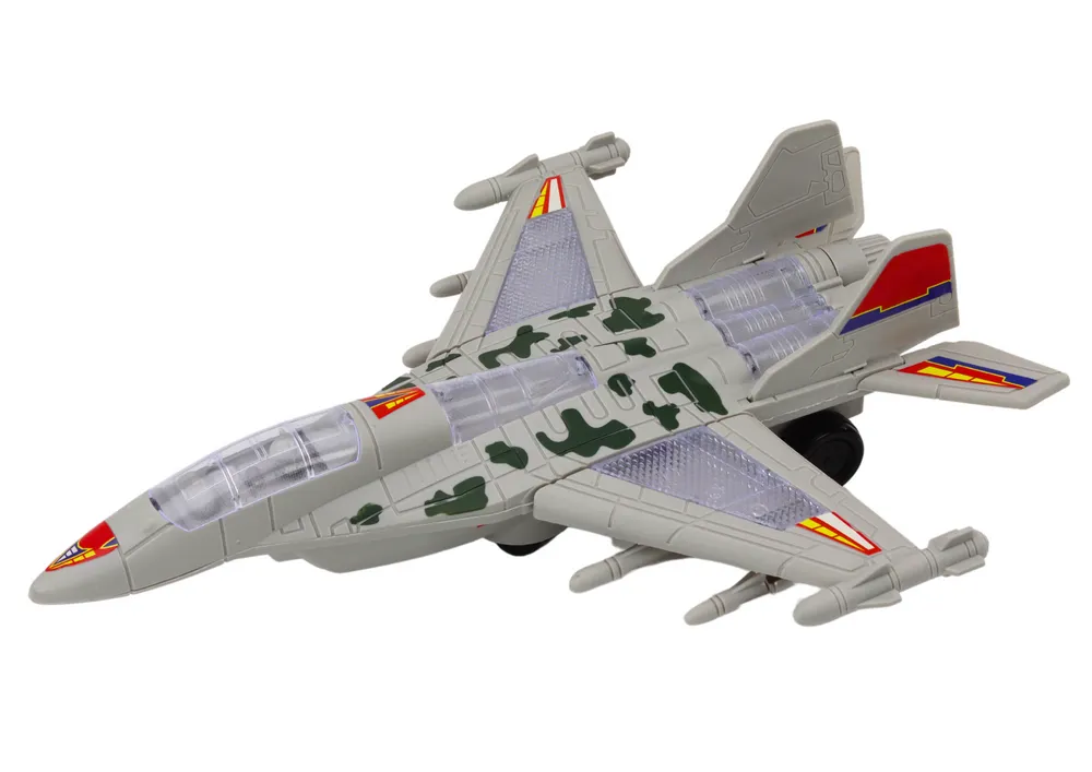 vojni borbeni avion f35 sivi - slika 3