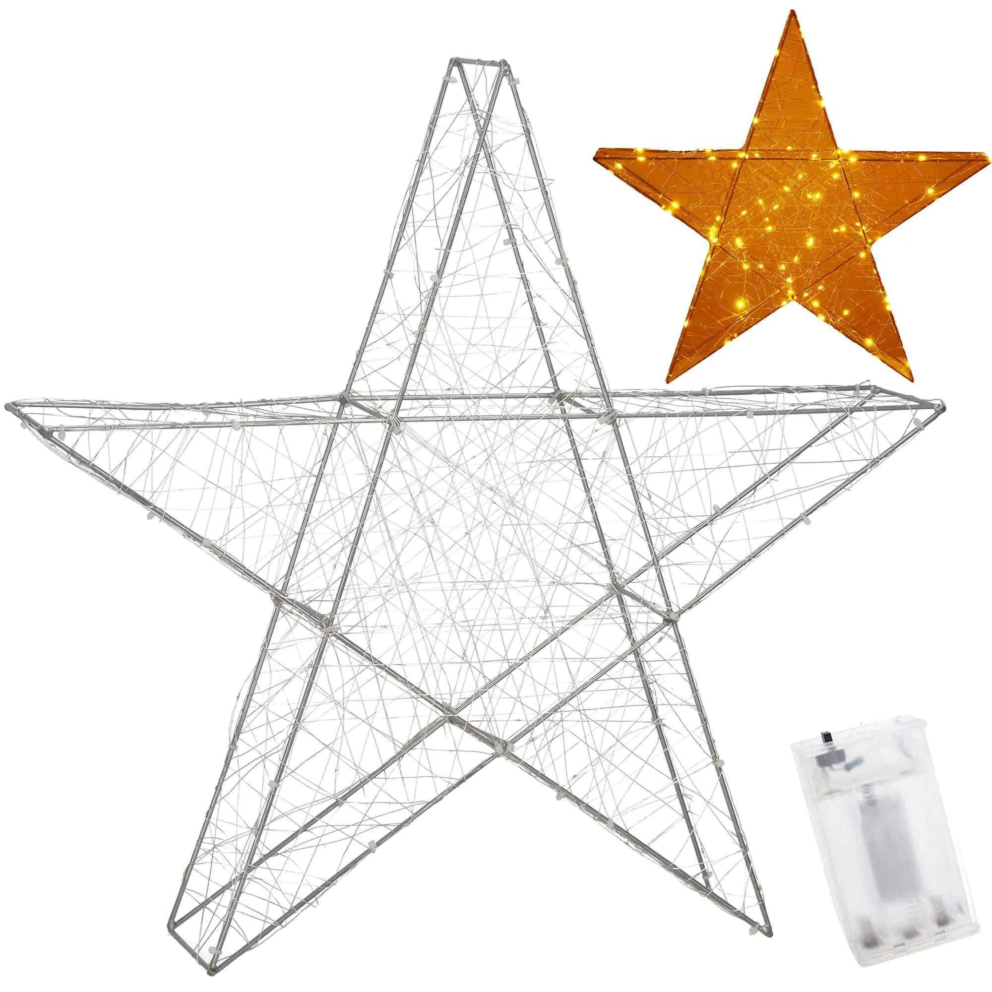 svjetlosni ukras 100 led dioda toplo bijela - slika 9