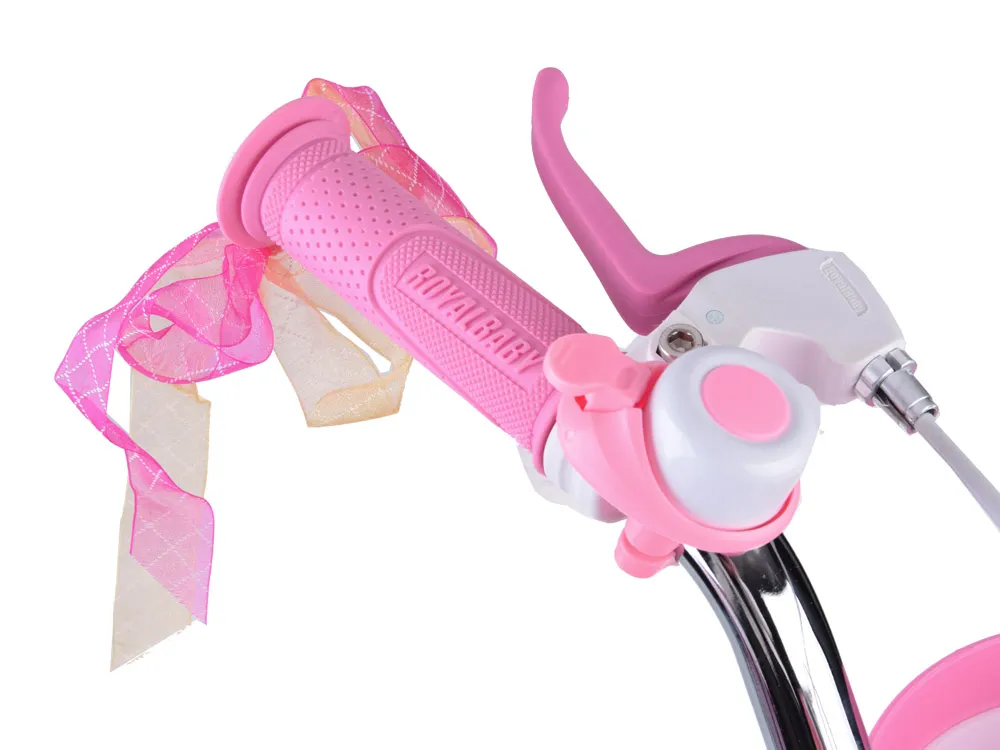 royalbaby bicikl 14" little swan, rozi - slika 8