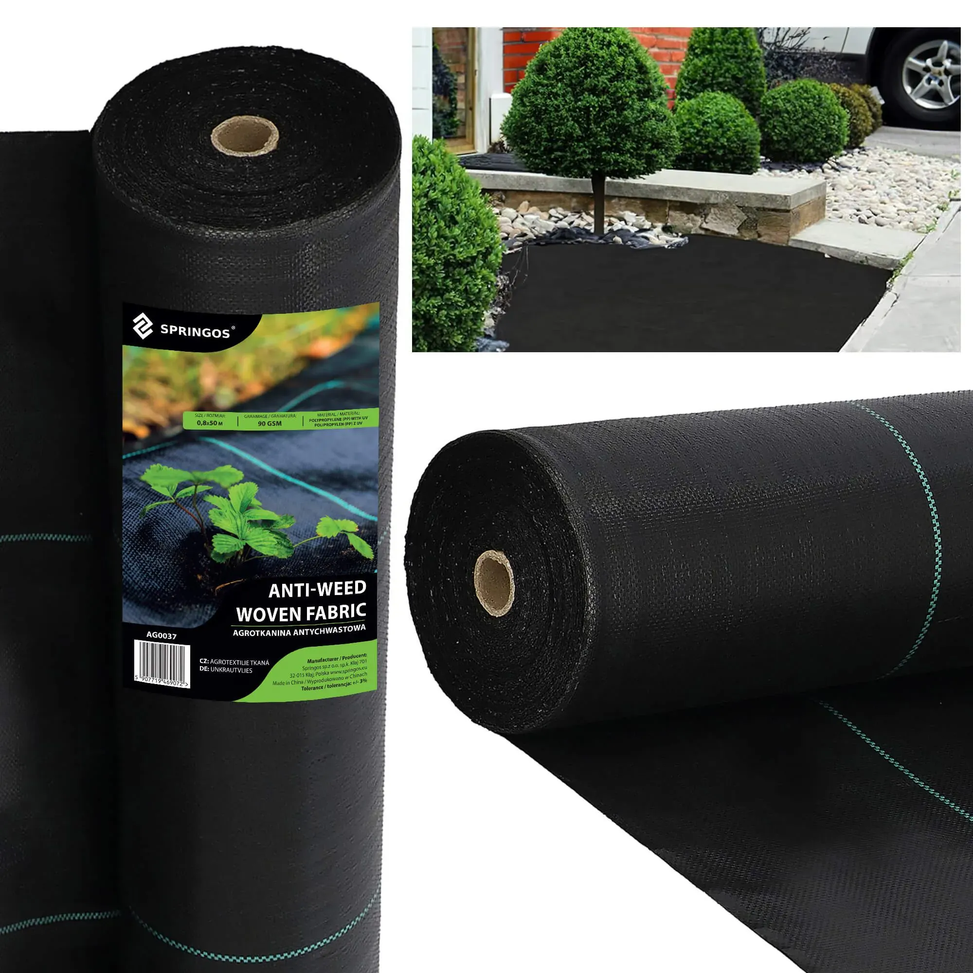 agrotekstil protiv korova 90 gsm 0,8 x 50 m - slika 2
