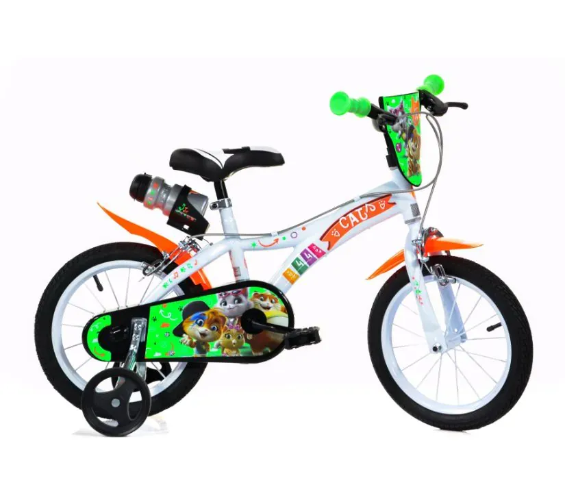 dino bikes dječji bicikl 44 cats 14" - slika 2