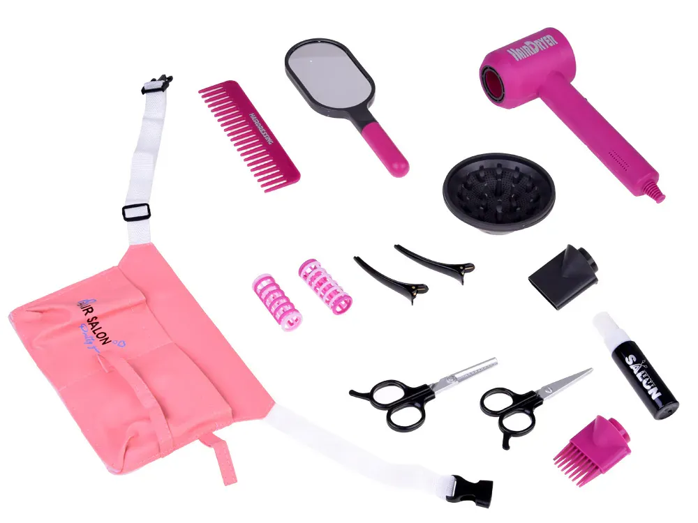 mali frizerski set s frizerskim dodacima - slika 3