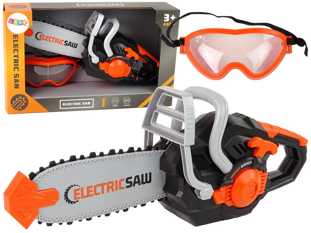 diy motorna pila electricsaw crno-narančasta - slika 3
