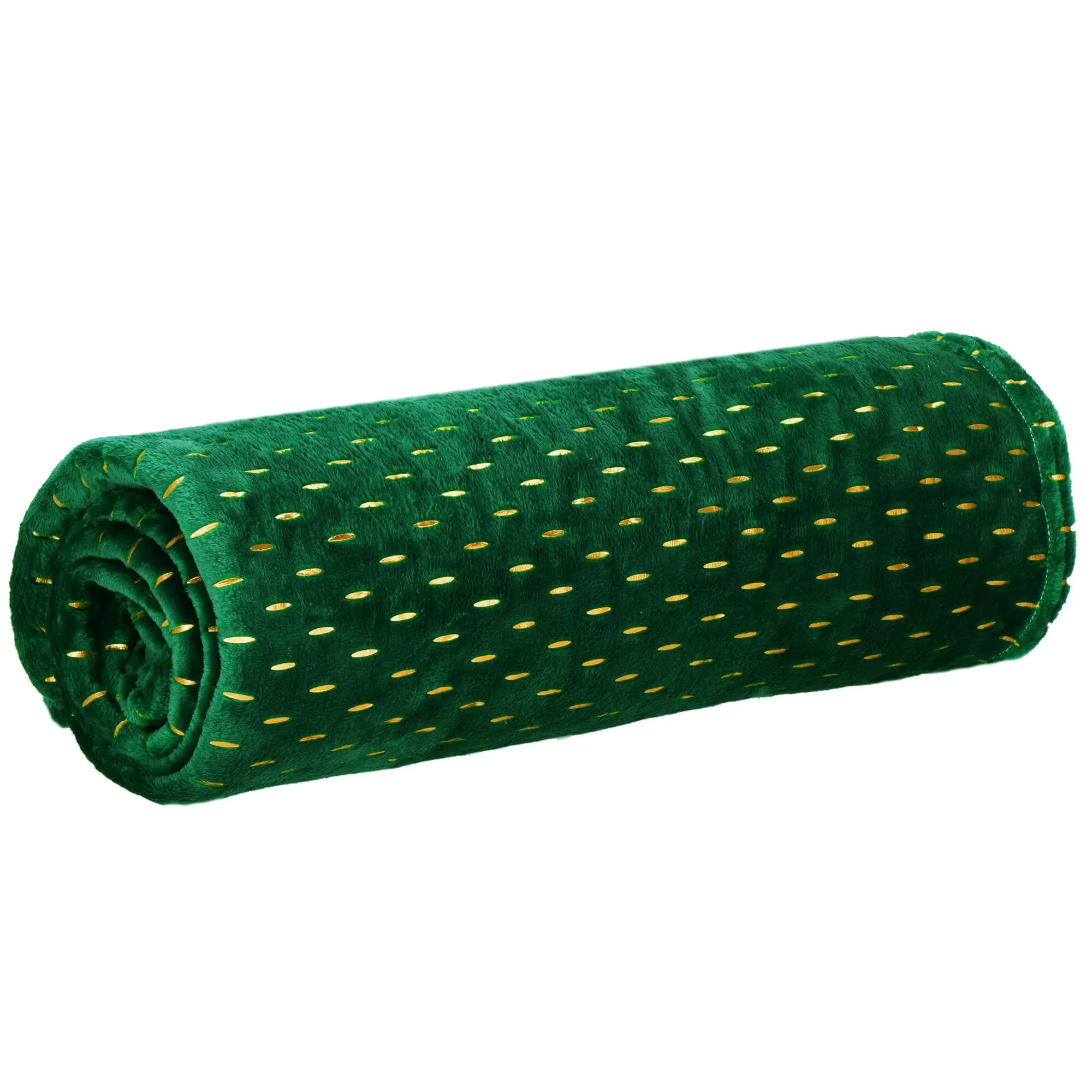 deka zeleno zlatna 200 x 220 cm - slika 7