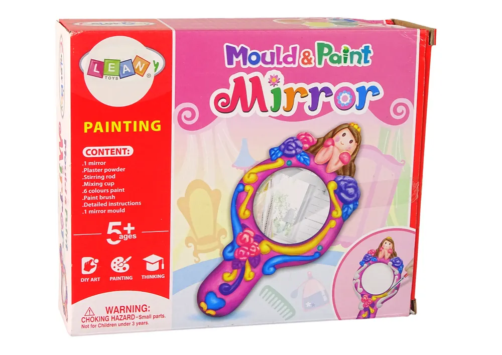 diy set za izradu personaliziranog ogledala od gipsa - slika 5
