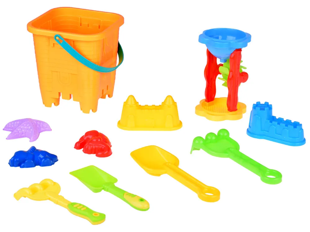 set pijeska: kanta + kalupi + alat za5079 - slika 5