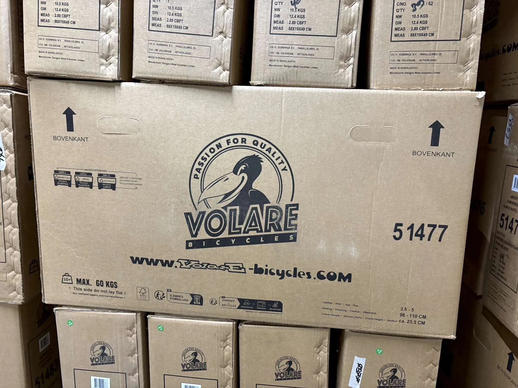 volare dječji bicikl ashley 14″ ljubičaste boje, s dvije ručne kočnice - slika 12