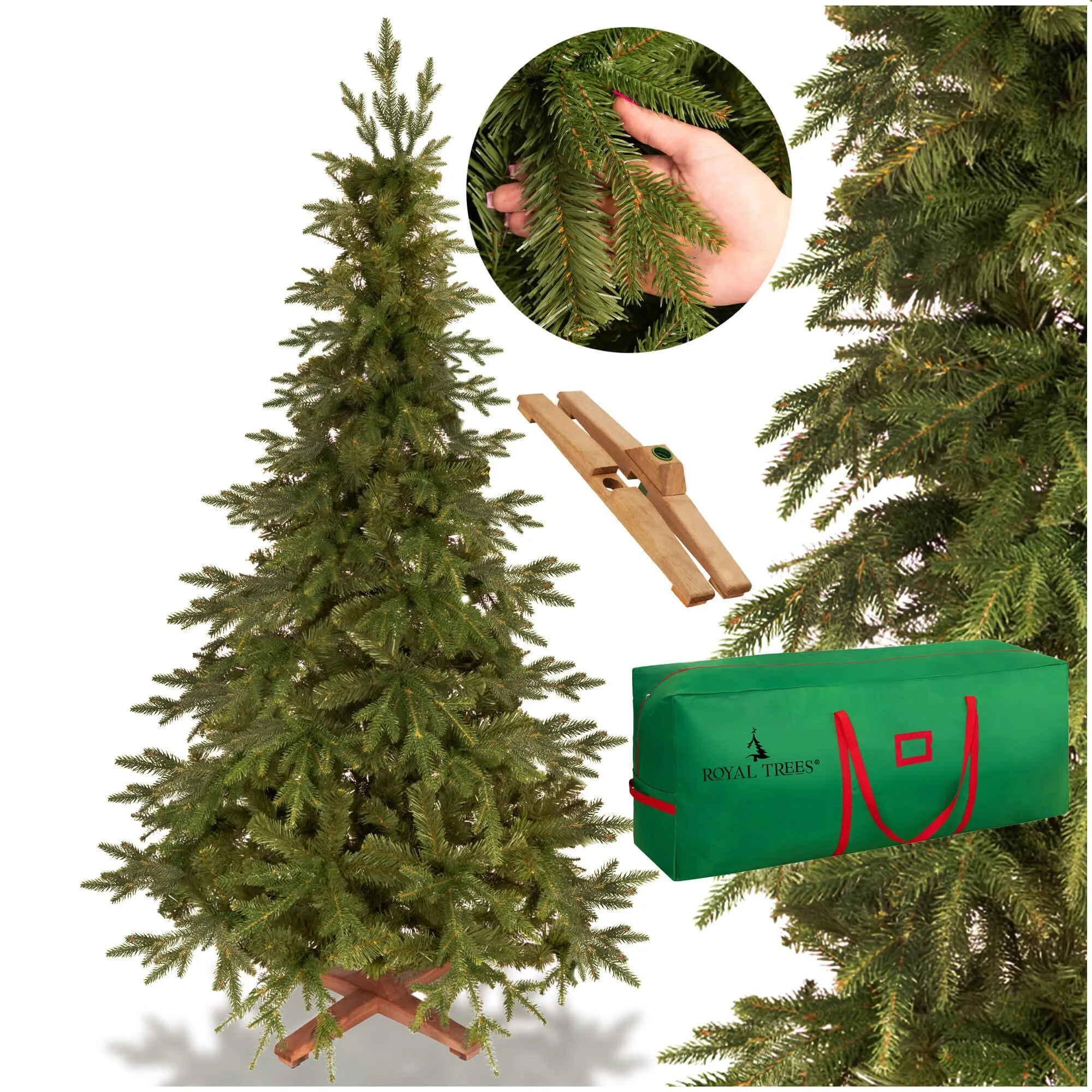royal trees umjetno božićno drvce – himalajska jela premium 180 cm - slika 7