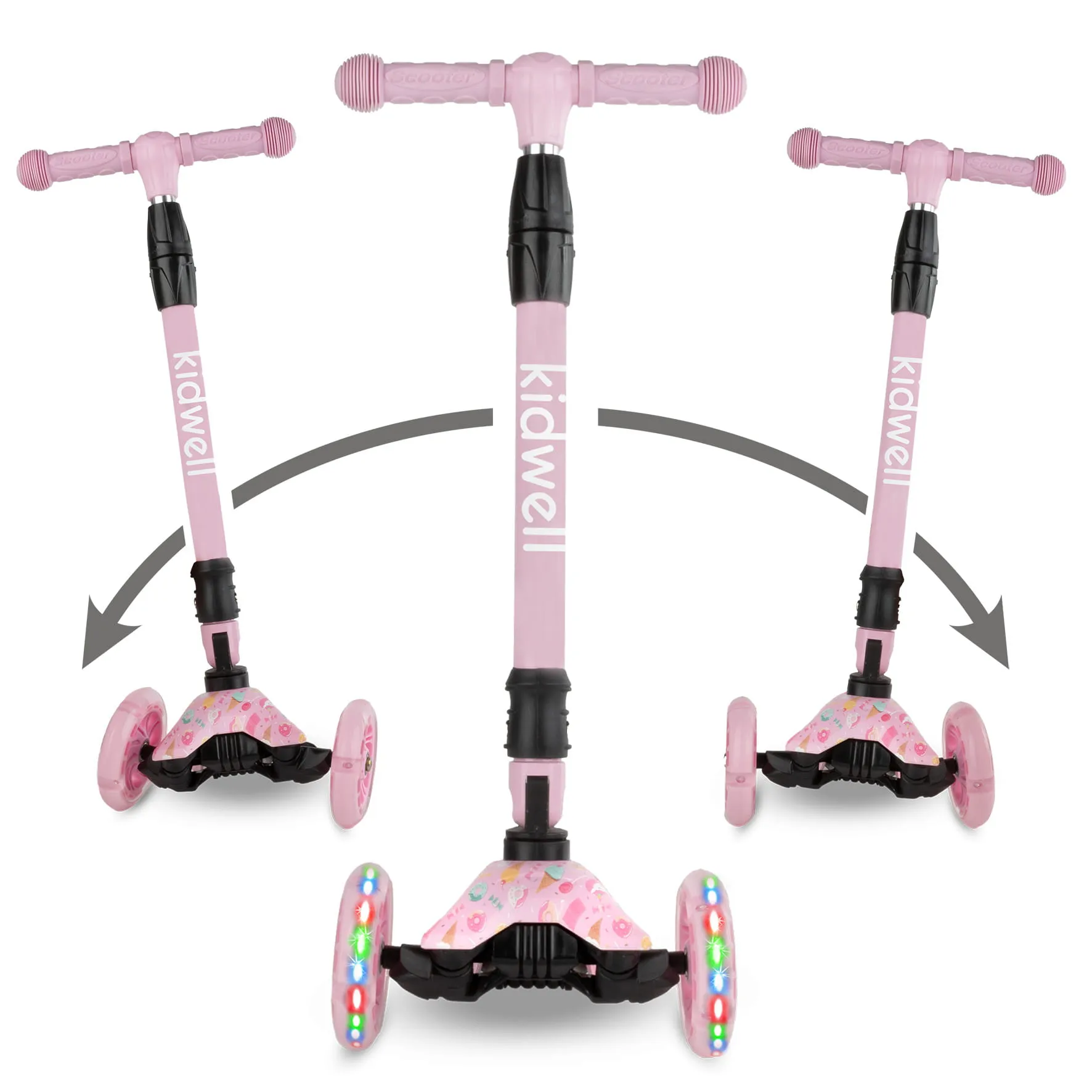 kidwell vento candy romobil s led kotačima - slika 9