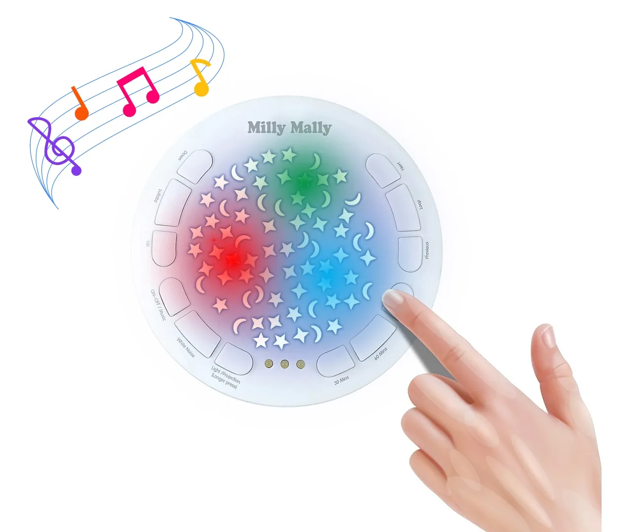 milly mally plišani projektor medo - slika 5