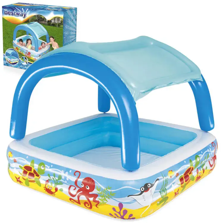 bestway dječji bazen s krovom147cm 52192 - slika 2