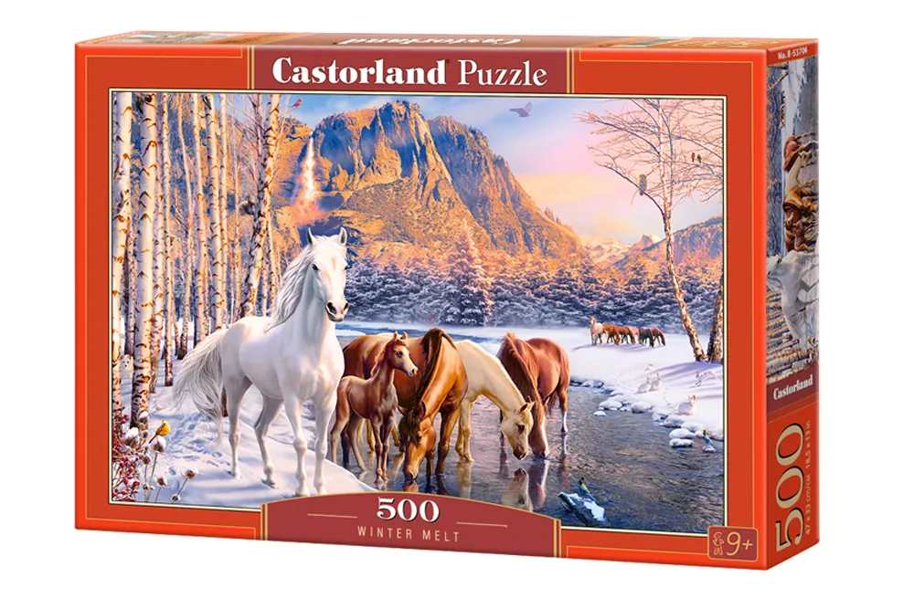 castorland puzzle divlji konji 500kom. - slika 4
