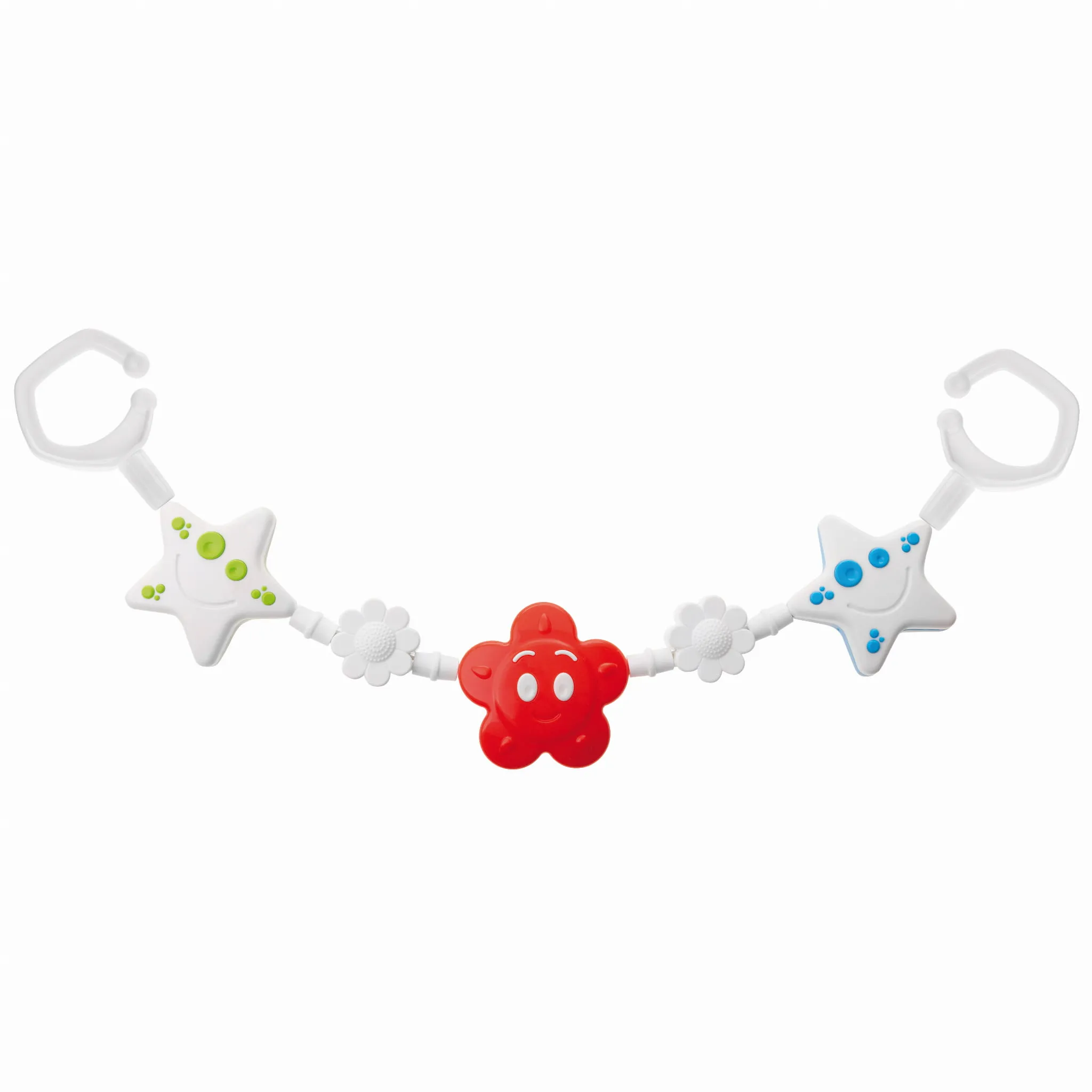 tullo zvečke za dječja kolica šarene zvjezdice - slika 3
