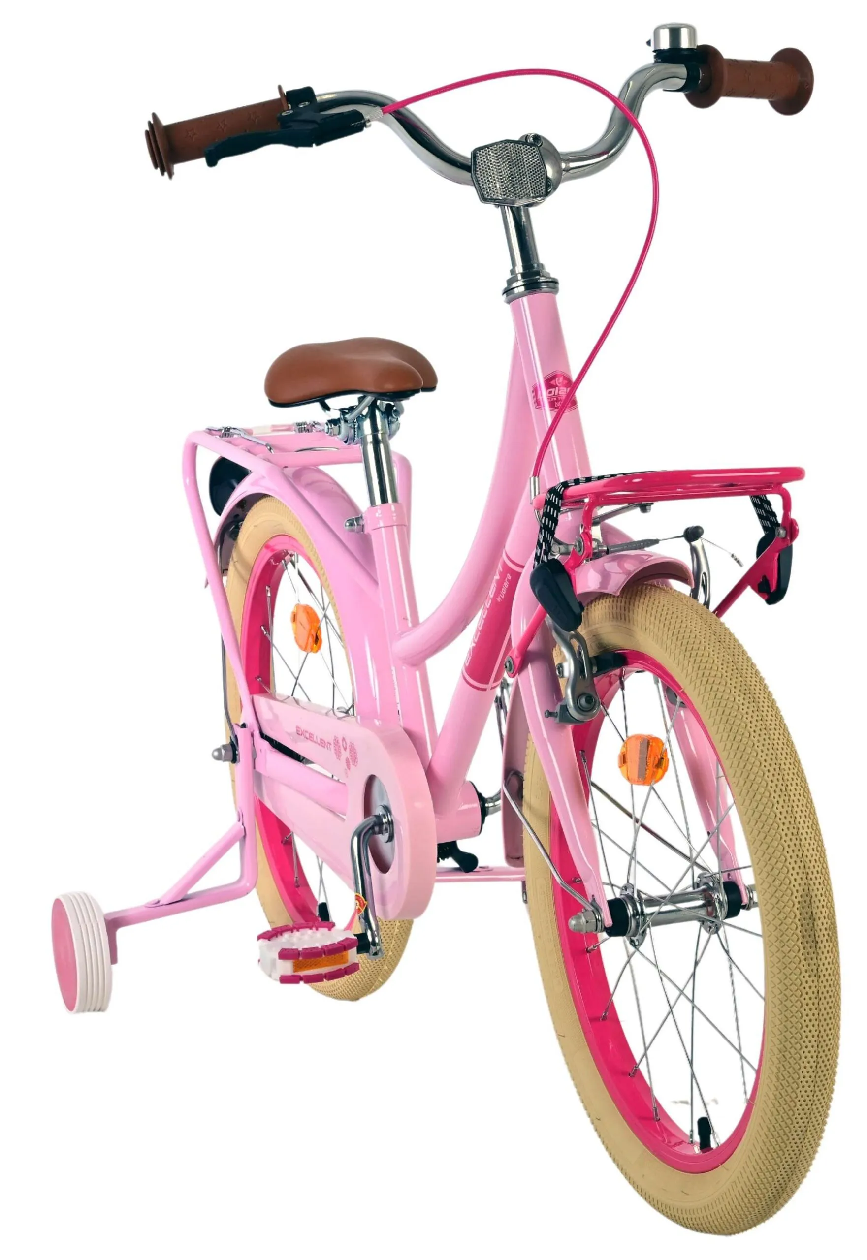 volare dječji bicikl excellent 18″ pink boje - slika 6