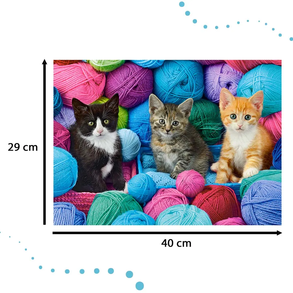 castorland puzzle mačići u vuni 300kom. - slika 5