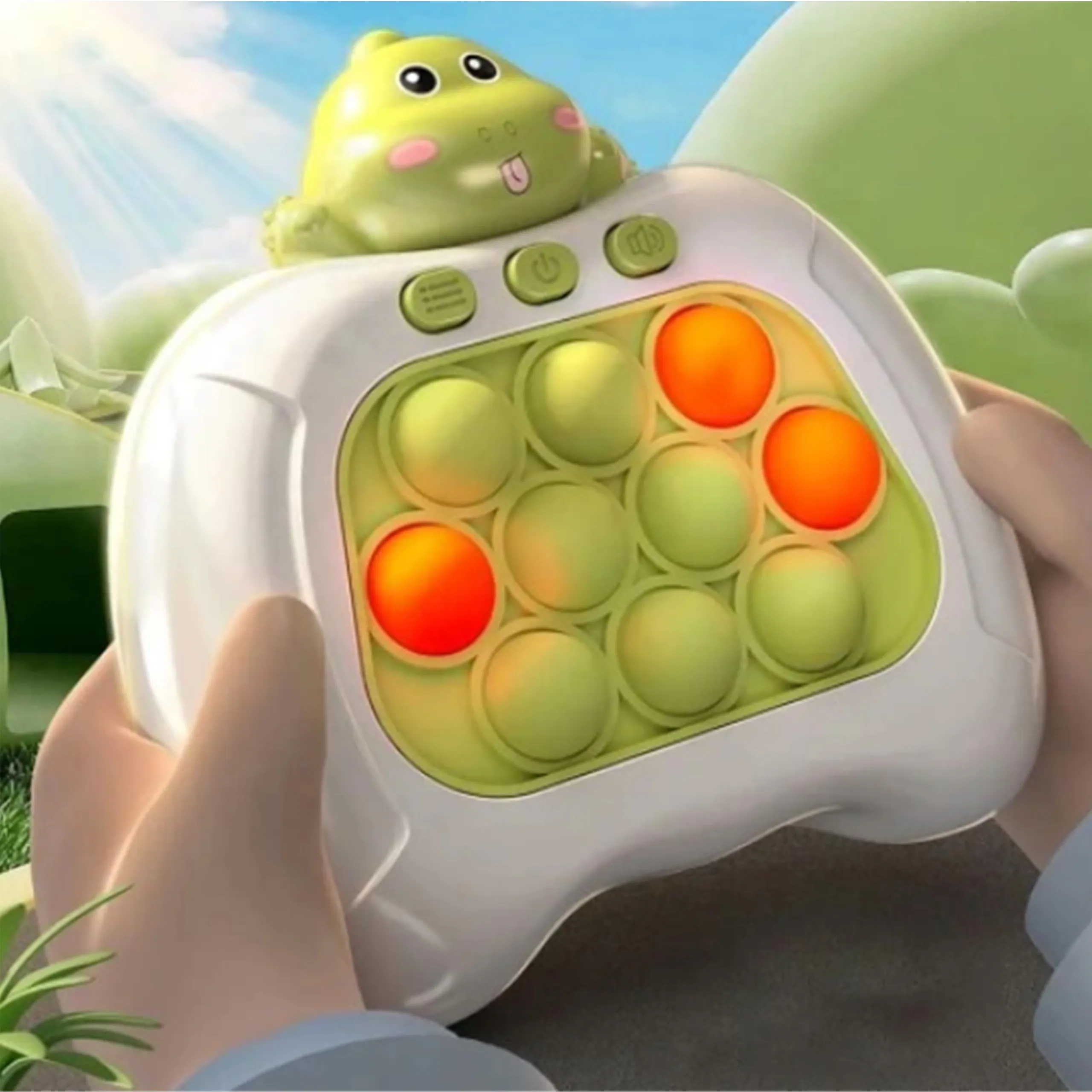 woopie igra pop it dinosaur zeleni - slika 5