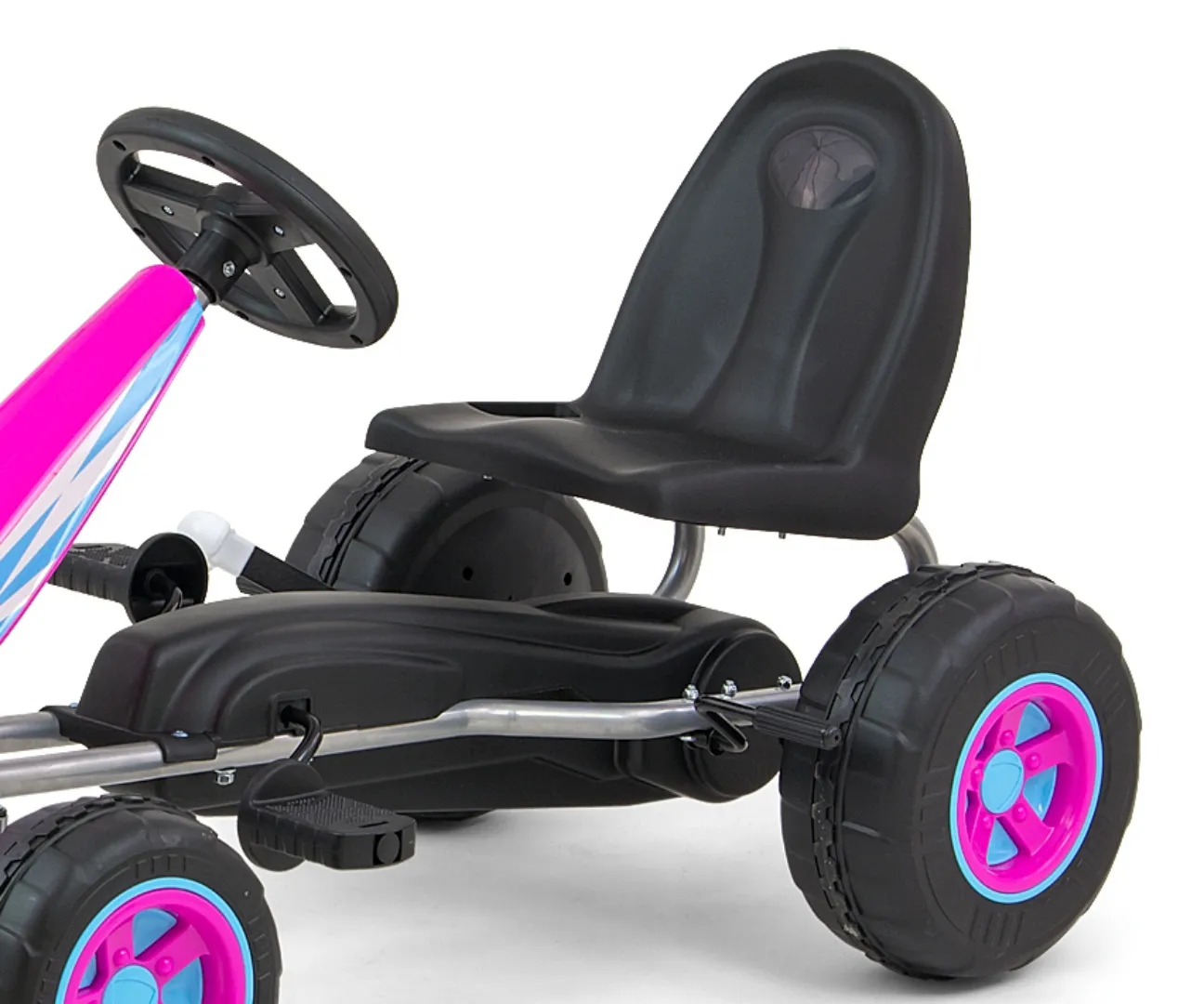 milly mally pedala go-kart viper pink - slika 8