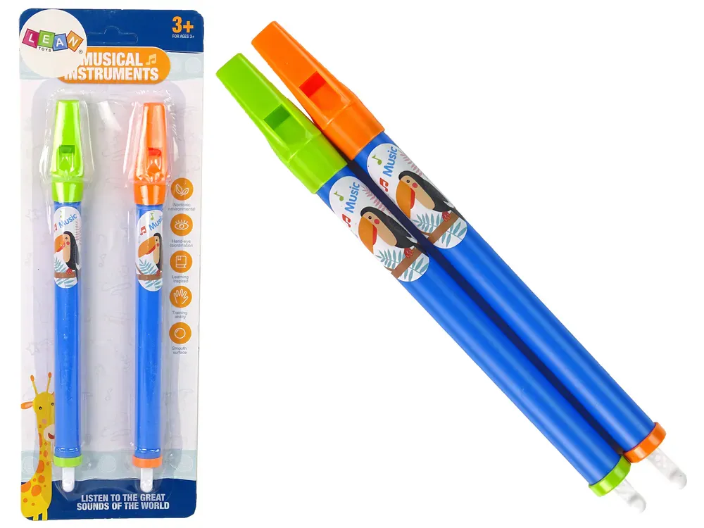 set 2 dječje flaute životinje - slika 1