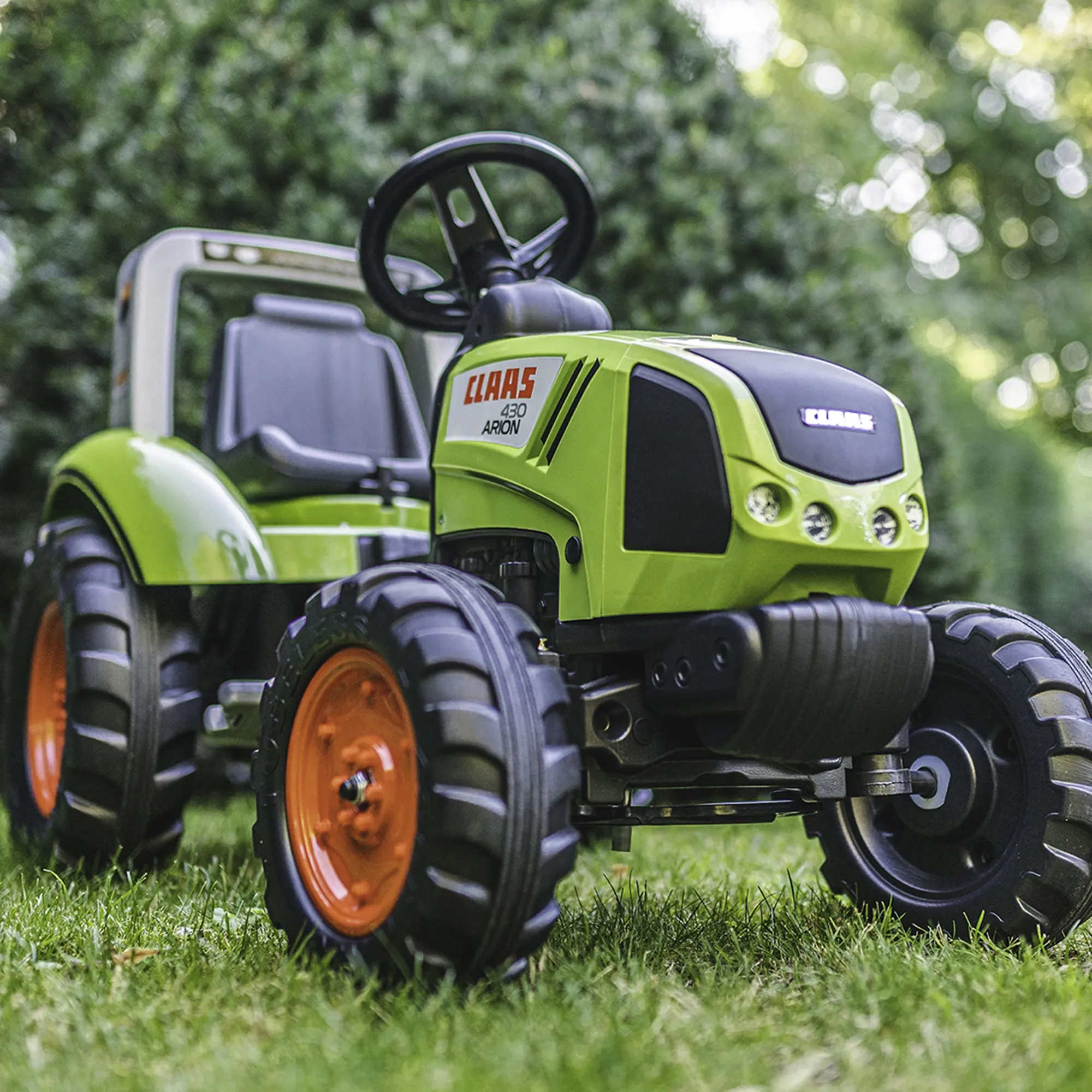 falk claas veliki traktor na pedale s prikolicom 3+ - slika 6