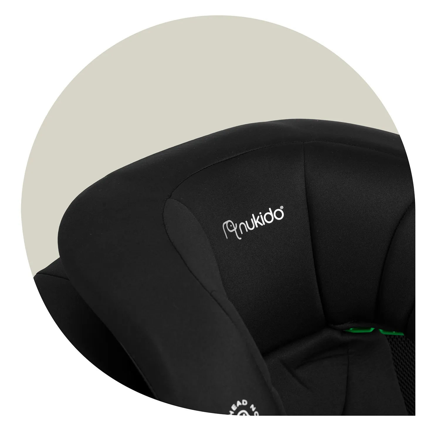 nukido louis soft crna autosjedalica 15-36 kg isofix - slika 6