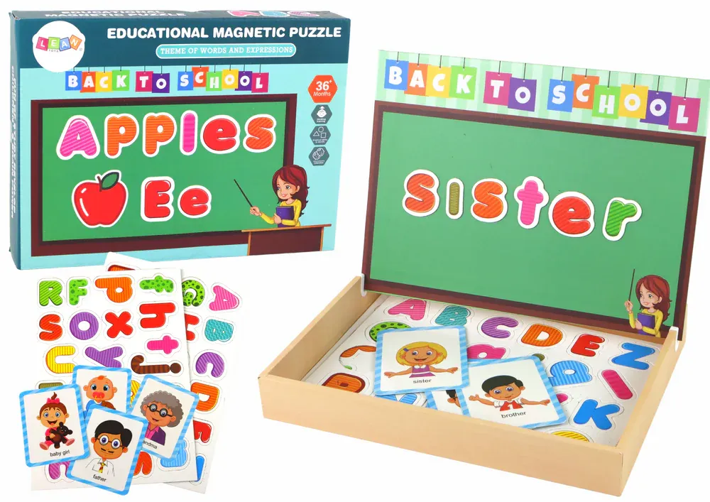 set magnetnih slagalica slova - slika 2