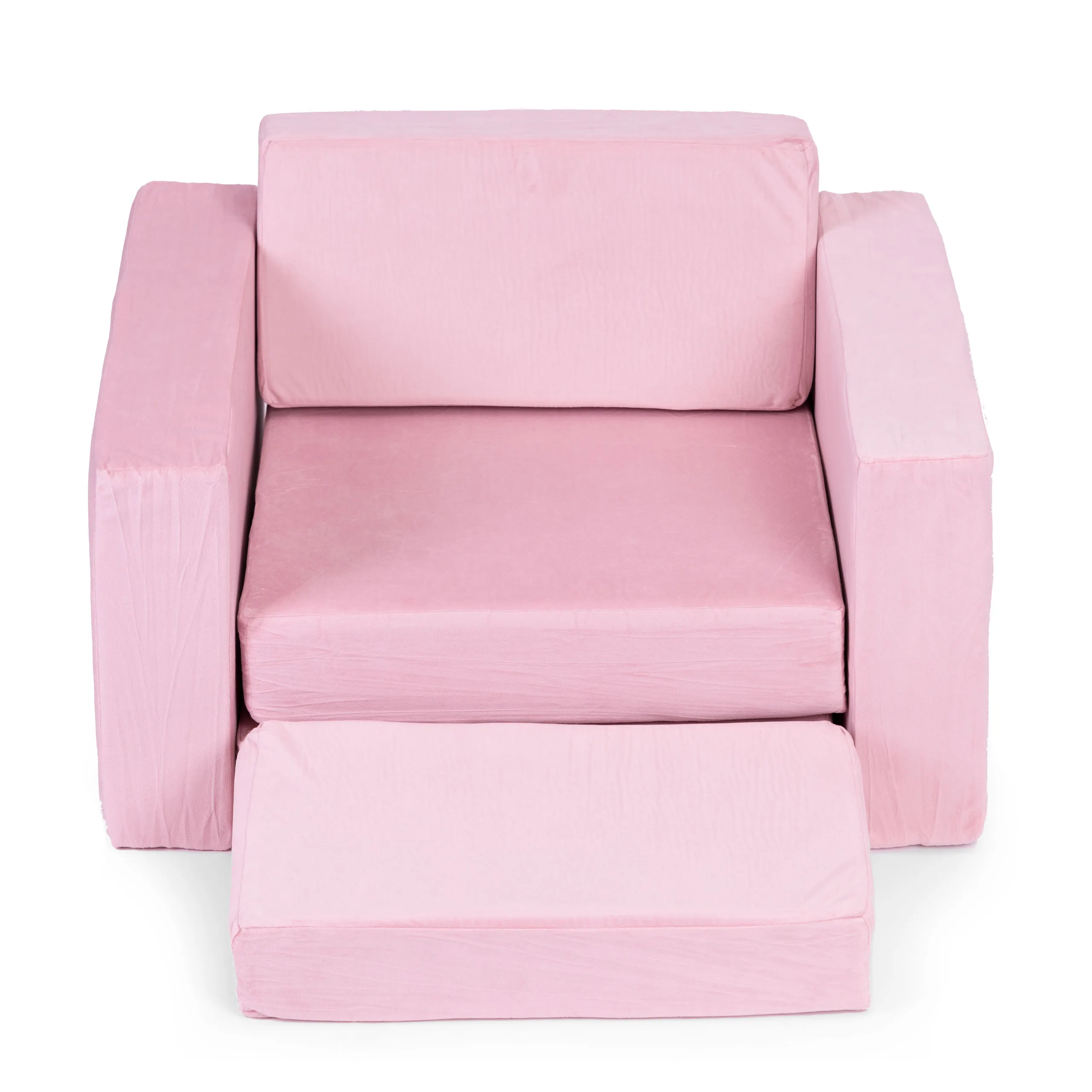 ecotoys diy modularna sofa sa 8 jastuka - pink - slika 4