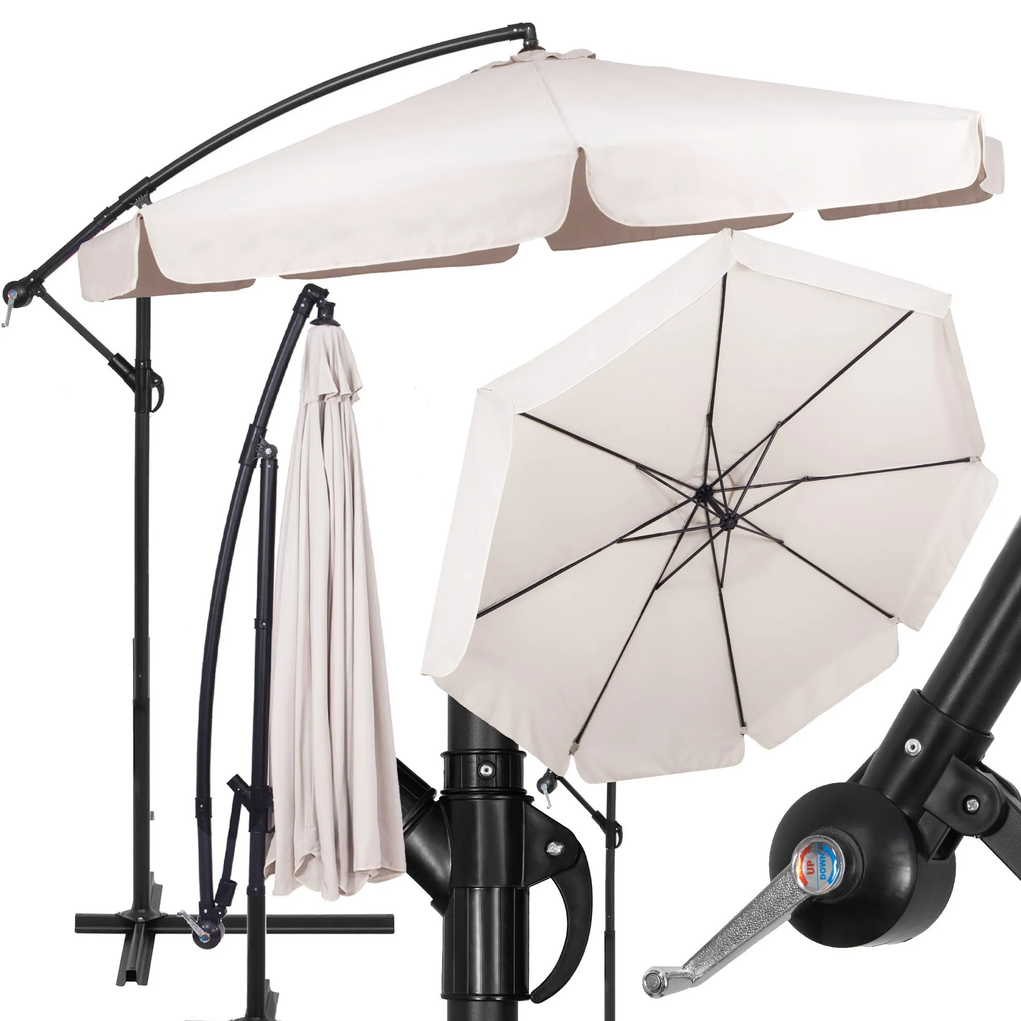 vrtni suncobran gu0045 300 cm - slika 4