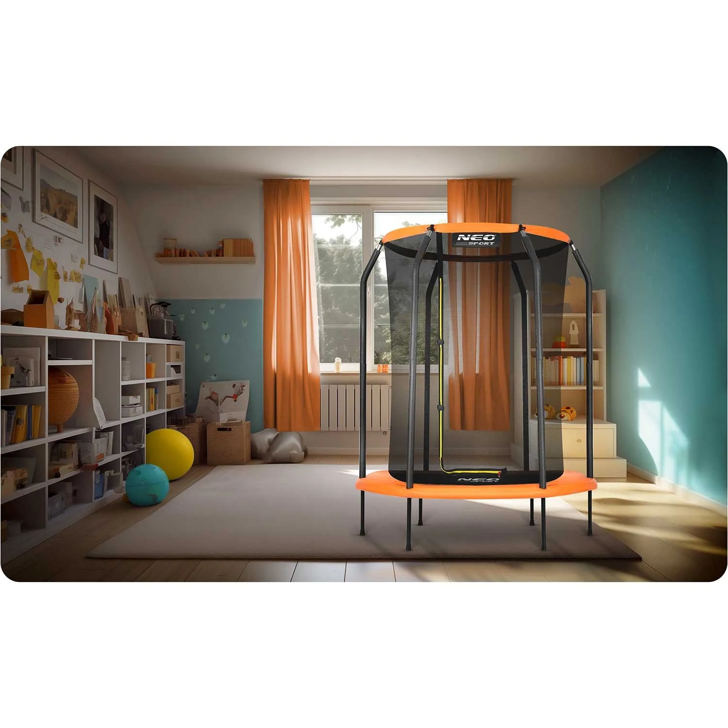neo-sport dječji vrtni trampolin 152 cm (5 ft) - slika 8