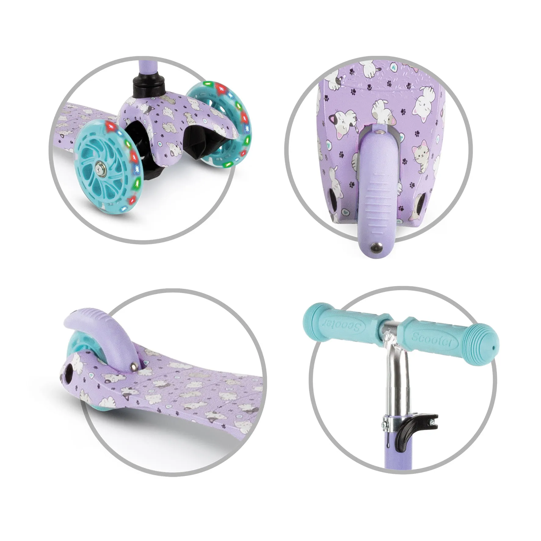 uno kitty romobil za ravnotežu - slika 12