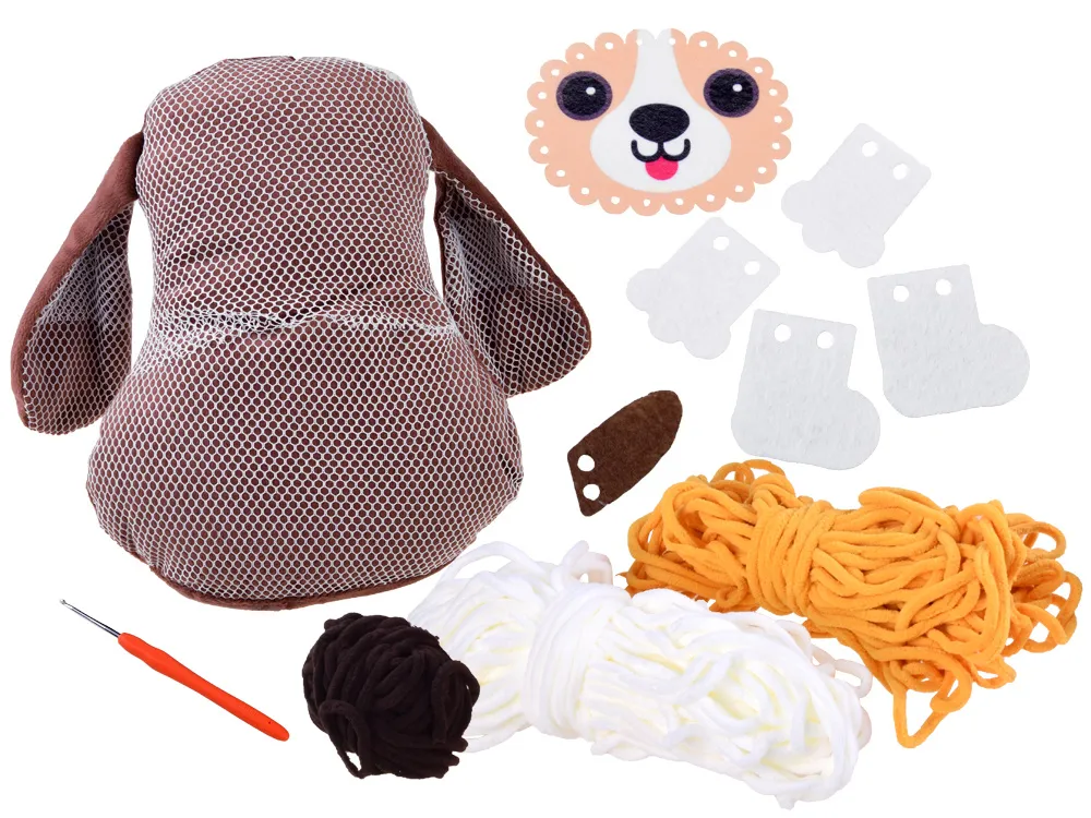 diy kreativni jastuk psić za4263 - slika 4