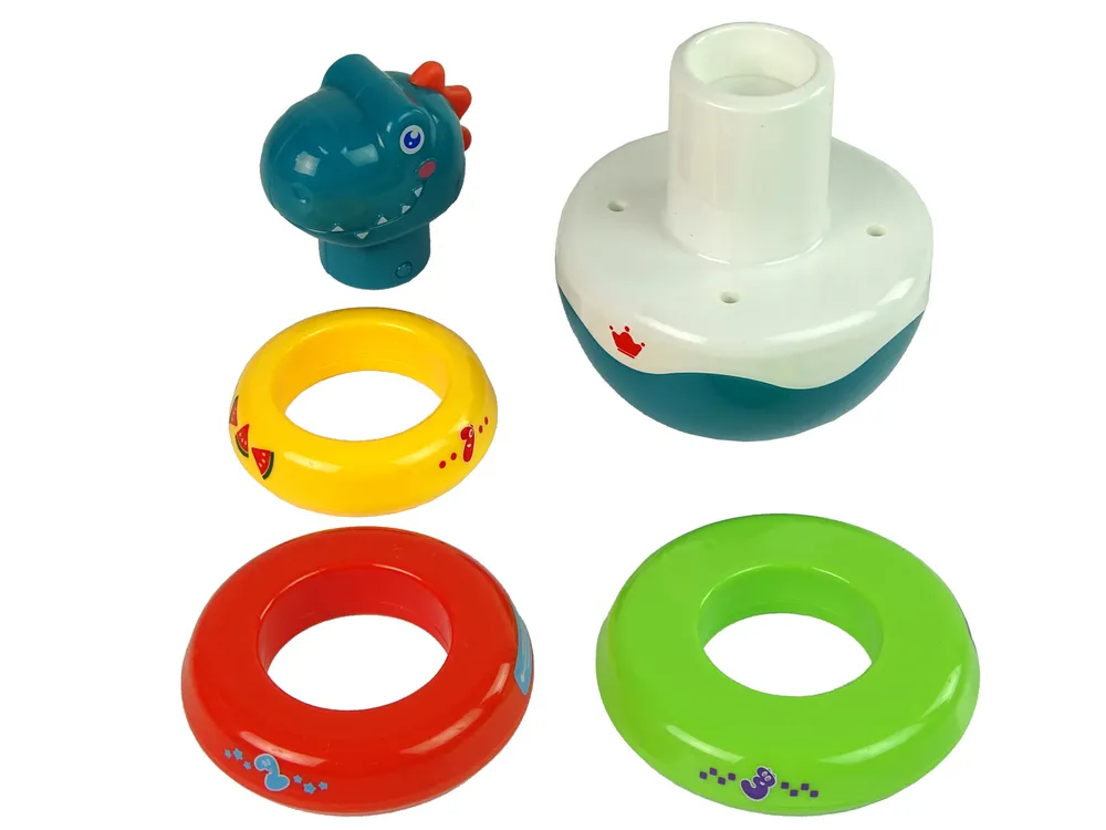 zvečka šareni kolutovi bubble dragon - slika 4